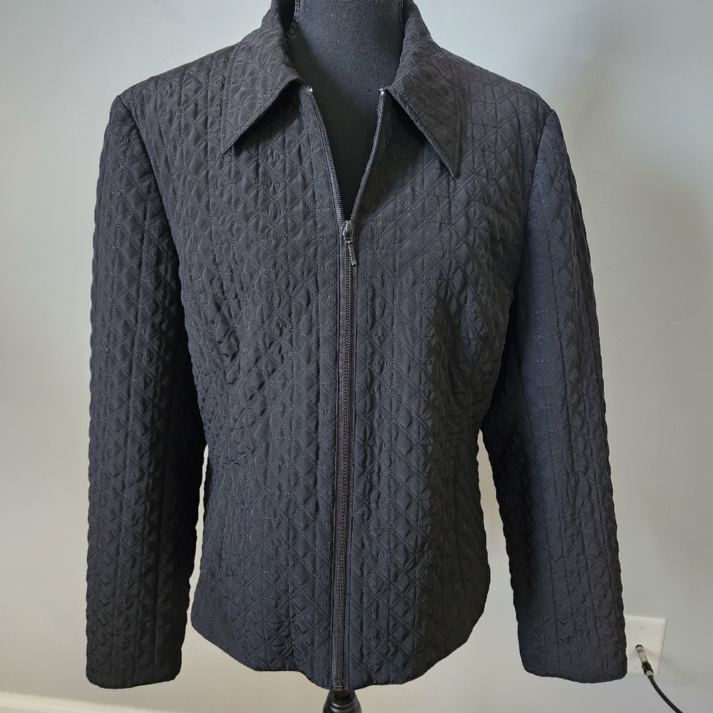 Index Quilted Zipper Jacket
